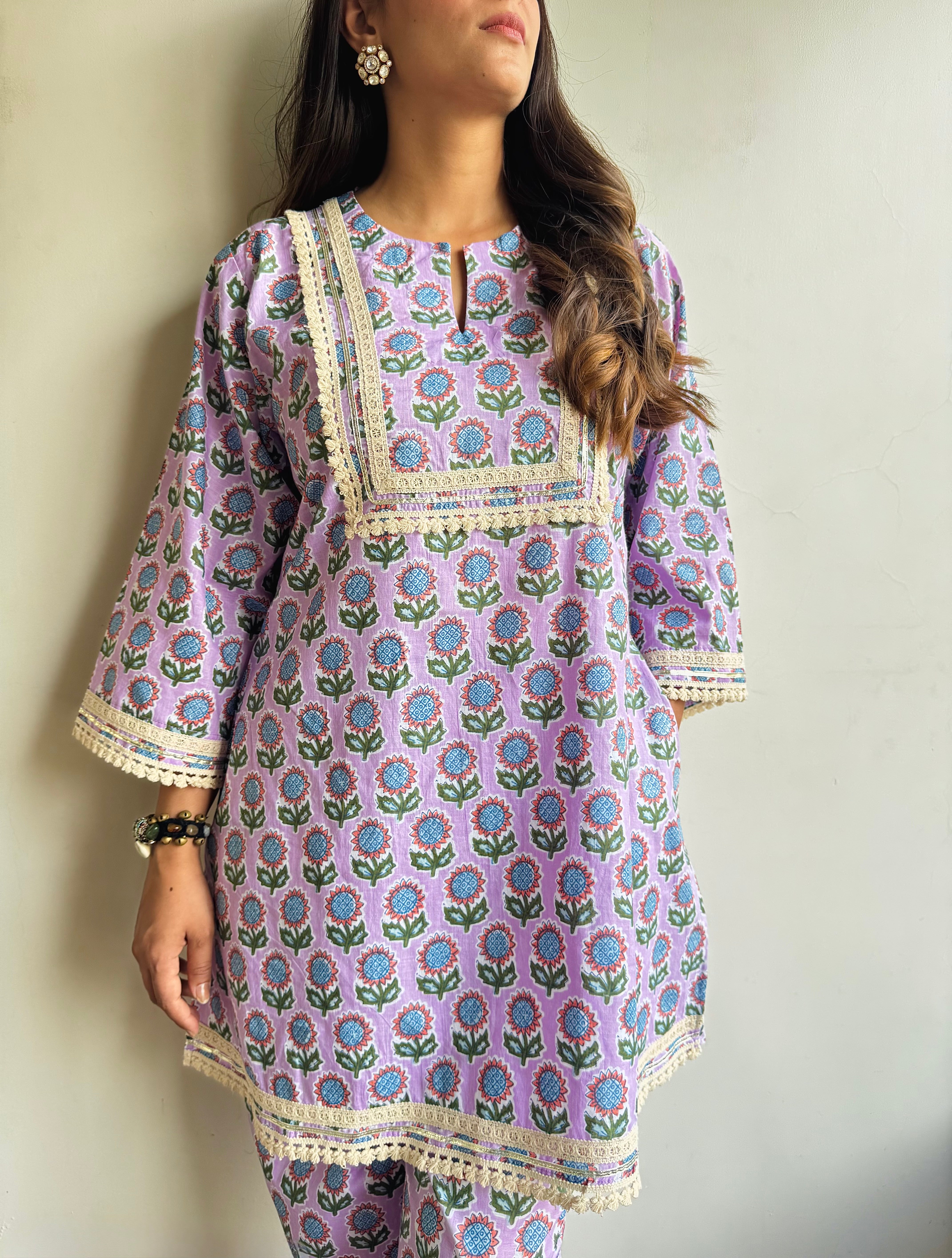 Lilac co-ord set