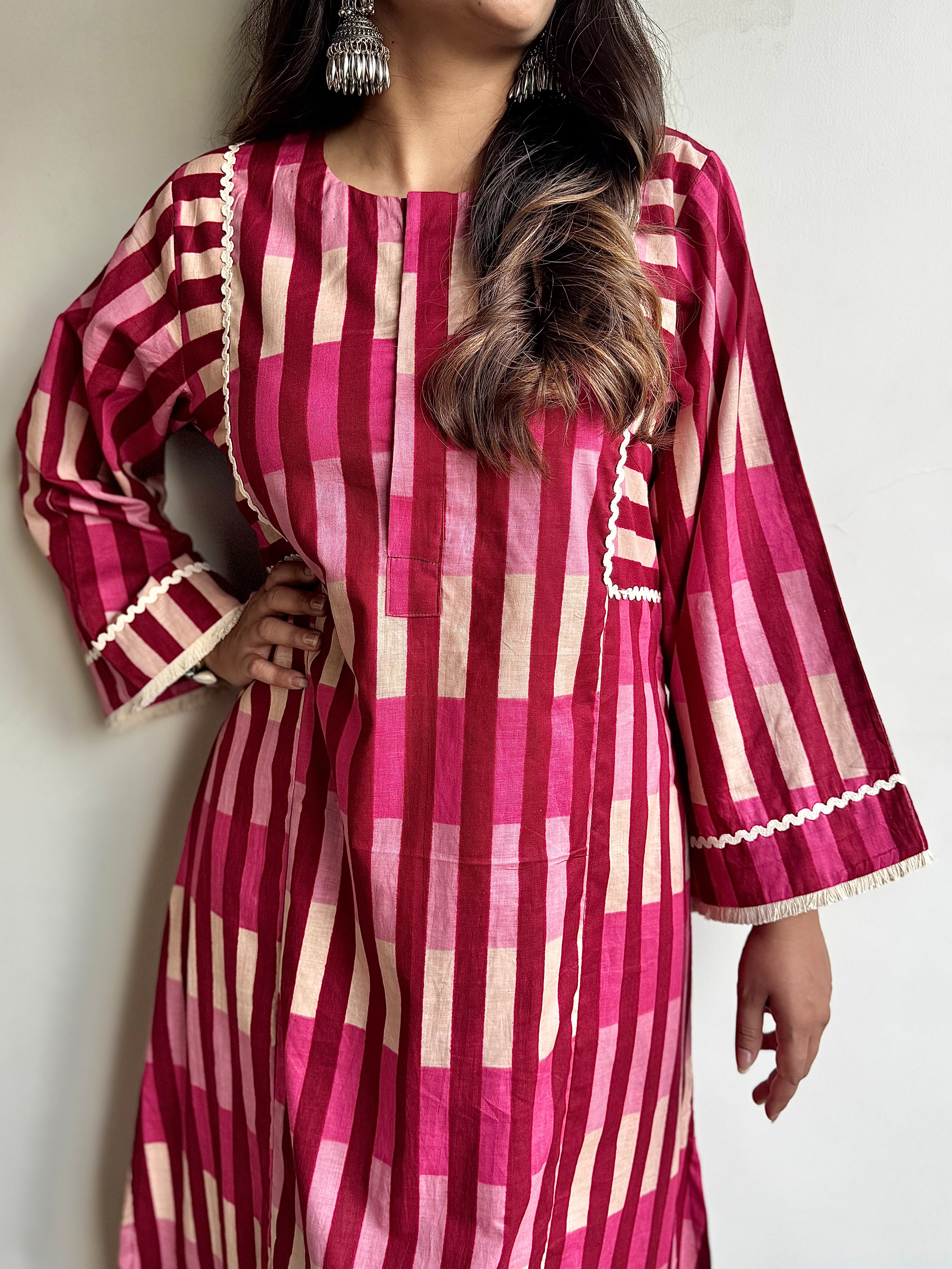 Ruby co-ord set